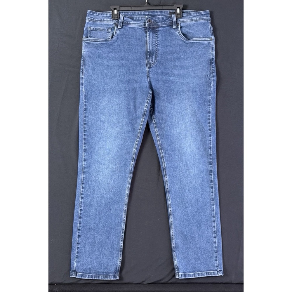 The Perfect Jean NYC Men's 38x32 Athletic Fit Blue Denim Jeans
